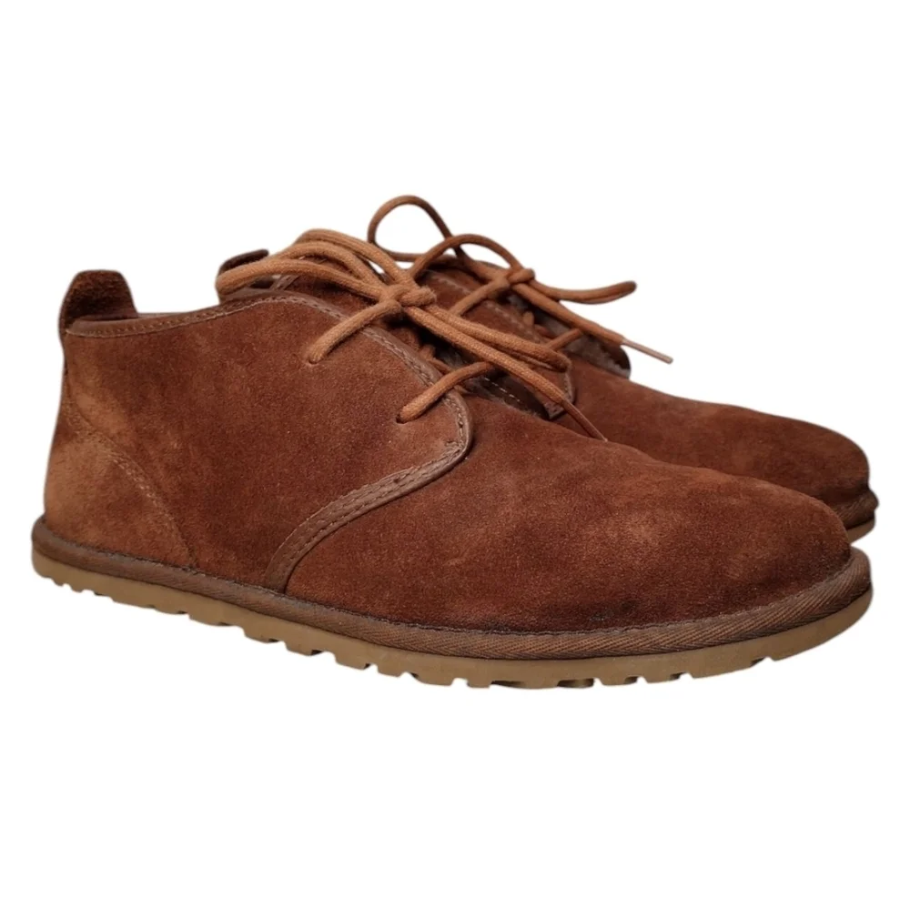 UGG Maksim Men's Brown Suede Business Casual Lace Up Ankle Chukka Boots Sz 7